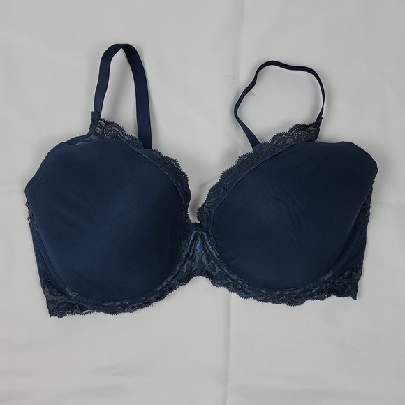 Natori Other - 🦄 NWOT NATORI FEATHERS CONTOUR BRA BLUE 36G